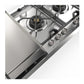 ILVE Panoramagic 48-Inch Gas Cooktop with 6 Sealed Burners + Griddle, Stainless Steel, Liquid Propane, UHCPMT125FSSLP