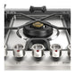 ILVE Panoramagic 48-Inch Gas Cooktop with 6 Sealed Burners, Stainless Steel, Liquid Propane, UHCPMT125SSLP