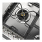 ILVE Panoramagic 36-Inch Gas Cooktop with 5 Sealed Burners + Griddle, Stainless Steel, Liquid Propane, UHCPMT95FSSLP