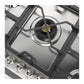 ILVE Panoramagic 36-Inch Gas Cooktop with 5 Sealed Burners, Stainless Steel, Liquid Propane, UHCPMT95SSLP