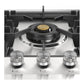 ILVE Professional Plus II 48-Inch Gas Cooktop with 6 Sealed Burners + Griddle, Stainless Steel, Liquid Propane, UHCPT125FSSLP