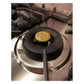 ILVE Professional Plus II 48-Inch Gas Cooktop with 6 Sealed Burners, Stainless Steel, Liquid Propane, UHCPT125SSLP