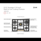 ILVE Nostalgie II 30-Inch Gas Cooktop with 5 Sealed Burners, Stainless Steel with Brass Trim, Natural Gas, UHCPT75NSSG
