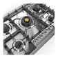 ILVE Professional Plus II 30-Inch Gas Cooktop with 5 Sealed Burners, Stainless Steel, Liquid Propane, UHCPT75SSLP