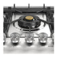 ILVE Professional Plus II 30-Inch Gas Cooktop with 5 Sealed Burners, Stainless Steel, Liquid Propane, UHCPT75SSLP