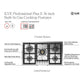 ILVE Professional Plus II 36-Inch Gas Cooktop with 5 Sealed Burners, Stainless Steel, Liquid Propane, UHCPT95SSLP