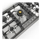 ILVE Professional Plus II 36-Inch Gas Cooktop with 5 Sealed Burners, Stainless Steel, Natural Gas, UHCPT95SS
