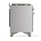 ILVE Majestic III 48-Inch Dual Fuel Range with 5 Sealed Burners + Griddle + French Top, 5.02 cu. ft. Oven, Stainless Steel with Chrome Trim, Natural Gas, Triple Glass Door, UM48FNR3SSC