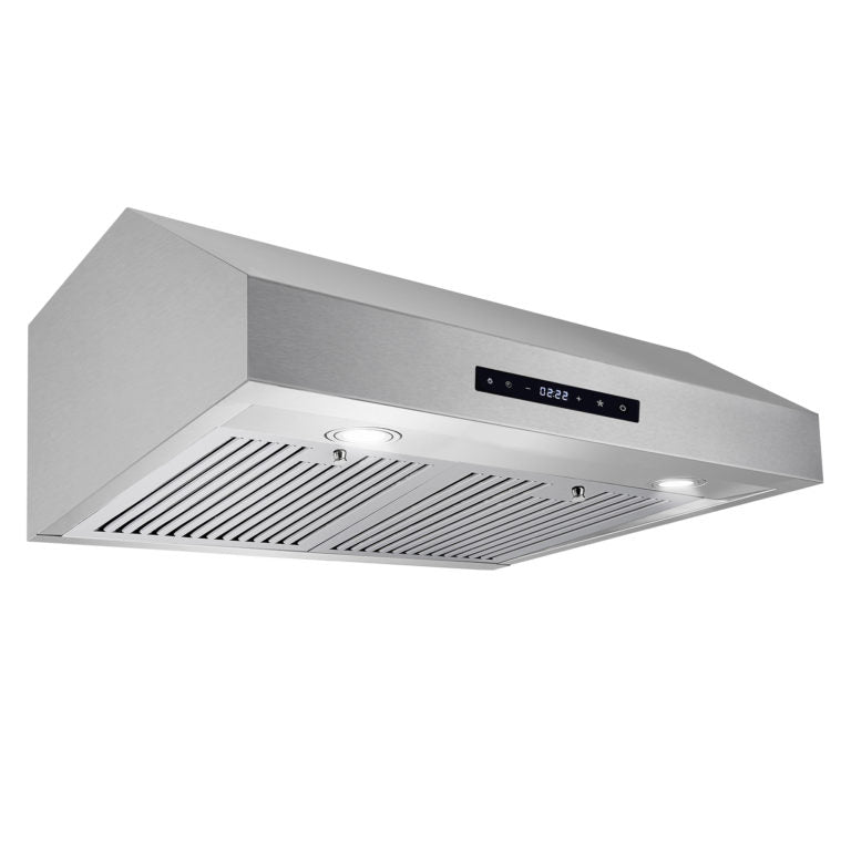 Cosmo 30" 380 CFM Convertible Under Cabinet Range Hood with Digital Touch Controls, UMC30