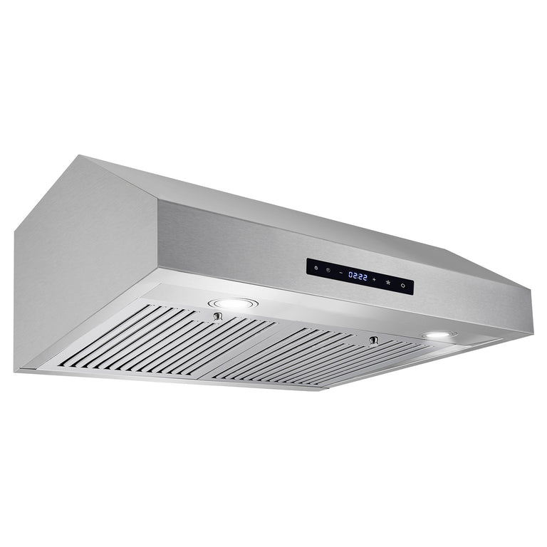 Cosmo 30" 380 CFM Convertible Under Cabinet Range Hood with Digital Touch Controls, UMC30-DL