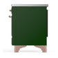 ILVE Majestic III 40-Inch Induction Range with 6 Induction Elements, 3.82 cu. ft. Oven, Emerald Green with Copper Trim, Triple Glass Door, UMDIB40NR3EGP