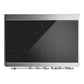 ILVE Majestic III 40-Inch Induction Range with 6 Induction Elements, 3.82 cu. ft. Oven, Mightnight Blue with Chrome Trim, Triple Glass Door, UMDIB40NR3MBC