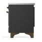 ILVE Majestic III 40-Inch Induction Range with 6 Induction Elements, 3.82 cu. ft. Oven, Matte Graphite with Burnished Trim, Triple Glass Door, UMDIB40NR3MGB