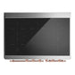 ILVE Majestic III 40-Inch Induction Range with 6 Induction Elements, 3.82 cu. ft. Oven, Matte Graphite with Copper Trim, Triple Glass Door, UMDIB40NR3MGP