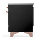 ILVE Majestic III 40-Inch Induction Range with 6 Induction Elements, 3.82 cu. ft. Oven, Glossy Black with Copper Trim, Solid Door, UMDIB40QNR3BKP