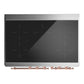 ILVE Majestic III 40-Inch Induction Range with 6 Induction Elements, 3.82 cu. ft. Oven, Matte Graphite with Copper Trim, Solid Door, UMDIB40QNR3MGP