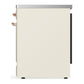 ILVE Majestic III 30-Inch Induction Range with 4 Induction Elements, 4 cu. ft. Oven, Antique White with Copper Trim, Solid Door, UMIB30QNR3AWP
