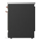 ILVE Majestic III 30-Inch Induction Range with 4 Induction Elements, 4 cu. ft. Oven, Matte Graphite with Copper Trim, Solid Door, UMIB30QNR3MGP