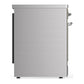 ILVE Majestic III 30-Inch Induction Range with 4 Induction Elements, 4 cu. ft. Oven, Stainless Steel with Chrome Trim, Solid Door, UMIB30QNR3SSC