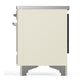 ILVE Majestic III 36-Inch Induction Range with 6 Induction Elements, 3.5 cu. ft. Oven, Antique White with Chrome Trim, Triple Glass Door, UMIB36NR3AWC