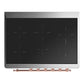 ILVE Majestic III 36-Inch Induction Range with 6 Induction Elements, 3.5 cu. ft. Oven, Emerald Green with Copper Trim, Triple Glass Door, UMIB36NR3EGP