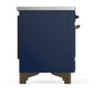 ILVE Majestic III 36-Inch Induction Range with 6 Induction Elements, 3.5 cu. ft. Oven, Mightnight Blue with Burnished Trim, Triple Glass Door, UMIB36NR3MBB