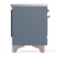 ILVE Majestic III 36-Inch Induction Range with 6 Induction Elements, 3.5 cu. ft. Oven, Blue Grey with Copper Trim, Solid Door, UMIB36QNR3BGP