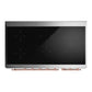 ILVE Majestic III 48-Inch Induction Range with 6 Induction Elements, 5.02 cu. ft. Oven, Blue Grey with Copper Trim, Triple Glass Door, UMIB48NR3BGP