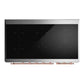 ILVE Majestic III 48-Inch Induction Range with 6 Induction Elements, 5.02 cu. ft. Oven, Burgundy with Copper Trim, Triple Glass Door, UMIB48NR3BUP