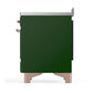 ILVE Majestic III 48-Inch Induction Range with 6 Induction Elements, 5.02 cu. ft. Oven, Emerald Green with Copper Trim, Triple Glass Door, UMIB48NR3EGP