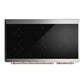 ILVE Majestic III 48-Inch Induction Range with 6 Induction Elements, 5.02 cu. ft. Oven, White with Copper Trim, Triple Glass Door, UMIB48NR3WHP