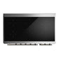 ILVE Majestic III 48-Inch Induction Range with 6 Induction Elements, 5.02 cu. ft. Oven, Glossy Black with Burnished Trim, Solid Door, UMIB48QNR3BKB