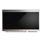 ILVE Majestic III 48-Inch Induction Range with 6 Induction Elements, 5.02 cu. ft. Oven, Glossy Black with Copper Trim, Solid Door, UMIB48QNR3BKP