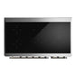 ILVE Majestic III 48-Inch Induction Range with 6 Induction Elements, 5.02 cu. ft. Oven, Burgundy with Burnished Trim, Solid Door, UMIB48QNR3BUB