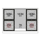 ILVE Nostalgie II 36-Inch Dual Fuel Range with 6 Sealed Burners + Griddle, 3.5 cu. ft. Oven, Blue Grey with Copper Trim, Liquid Propane, Triple Glass Door, UN36FNMPBGPLP