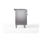 ILVE Nostalgie II 48-Inch Dual Fuel Range with 5 Sealed Burners + Griddle + French Top, 5.02 cu. ft. Oven, Stainless Steel with Copper Trim, Natural Gas, Solid Door, UN48FSQNMPSSP