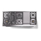 ILVE Nostalgie II 60-Inch Dual Fuel Range with 9 Sealed Burners + Griddle, 5.8 cu. ft. Oven, Graphite Matte with Chrome Trim, Liquid Propane, Triple Glass Door, UN60FNMPMGCLP