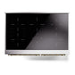 ILVE Nostalgie II 40-Inch Induction Range with 6 Induction Elements, 4.3 cu. ft. Oven, Midnight Blue with Brass Trim, Triple Glass Door, UNDI406NMPMBG