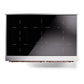 ILVE Nostalgie II 40-Inch Induction Range with 6 Induction Elements, 4.3 cu. ft. Oven, Emerald Green with Copper Trim, Solid Door, UNDI406QNMPEGP