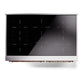 ILVE Nostalgie II 40-Inch Induction Range with 6 Induction Elements, 4.3 cu. ft. Oven, Midnight Blue with Copper Trim, Solid Door, UNDI406QNMPMBP