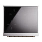 ILVE Nostalgie II 30-Inch Induction Range with 4 Induction Elements, 3.5 cu. ft. Oven, White with Burnished Trim, Triple Glass Door, UNI304NMPWHB