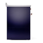 ILVE Nostalgie II 30-Inch Induction Range with 4 Induction Elements, 3.5 cu. ft. Oven, Midnight Blue with Copper Trim, Solid Door, UNI304QNMPMBP