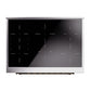 ILVE Nostalgie II 36-Inch Induction Range with 6 Induction Elements, 3.5 cu. ft. Oven, Midnight Blue with Burnished Trim, Solid Door, UNI366QNMPMBB