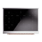 ILVE Nostalgie II 36-Inch Induction Range with 6 Induction Elements, 3.5 cu. ft. Oven, RAL with Copper Trim, Solid Door, UNI366QNMPRAP