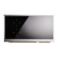 ILVE Nostalgie II 48-Inch Induction Range with 6 Induction Elements, 5.02 cu. ft. Oven, Antique White with Brass Trim, Solid Door, UNI486QNMPAWG