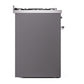 ILVE Nostalgie II 30-Inch Dual Fuel Range with 5 Sealed Burners, 4 cu. ft. Oven, Graphite Matte with Chrome Trim, Liquid Propane, Triple Glass Door, UP30NMPMGCLP