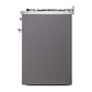 ILVE Nostalgie II 30-Inch Dual Fuel Range with 5 Sealed Burners, 4 cu. ft. Oven, Graphite Matte with Chrome Trim, Liquid Propane, Triple Glass Door, UP30NMPMGCLP