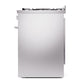 ILVE Professional Plus II 30-Inch Dual Fuel Range with 5 Sealed Burners, 4 cu. ft. Oven, Stainless Steel, Natural Gas, Solid Door, UP30QMPSS