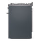 ILVE Professional Plus II 30-Inch Dual Fuel Range with 5 Sealed Burners, 4 cu. ft. Oven, Blue Grey, Natural Gas, Triple Glass Door, UP30WMPBG