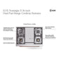 ILVE Nostalgie II 36-Inch Dual Fuel Range with 6 Sealed Burners + Griddle, 3.5 cu. ft. Oven, RAL with Chrome Trim, Liquid Propane, Triple Glass Door, UP36FNMPRACLP